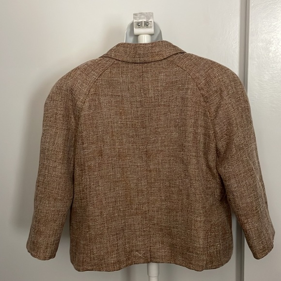 🧥Talbots Size 12 Petite Women’s Tweed Blazer - Picture 2 of 12